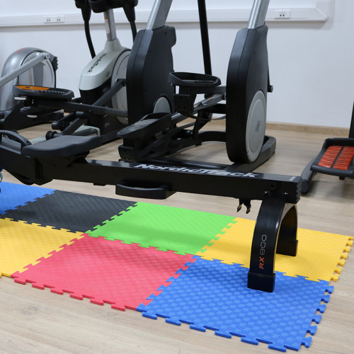 Синий усиленный мат-пазл 48х48 см, 8 мм (HD)